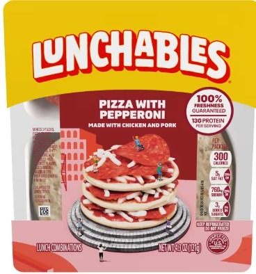 LUNCHABLES - Pizza with Pepperoni
